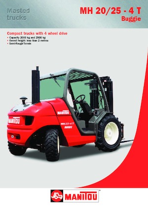 Carrelli elevatori fuoristrada Manitou MH 20-4 T Buggie