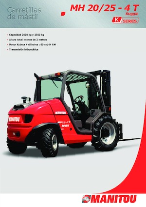 Carrelli elevatori fuoristrada Manitou MH 20-4 T Buggie