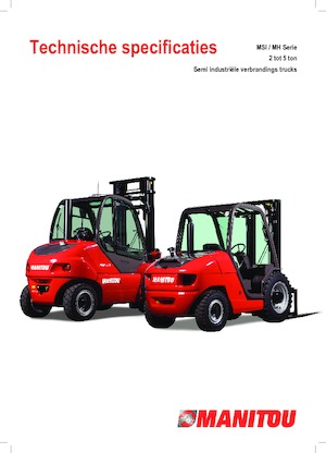 Carrelli elevatori fuoristrada Manitou MSI 25 T