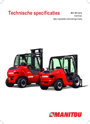 Carrelli elevatori fuoristrada Manitou MSI 30 T Buggie