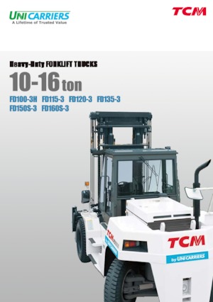 Carrelli elevatori fuoristrada TCM FD135-3
