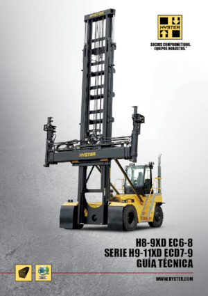 Carrelli elevatori fuoristrada Hyster H8XD-EC6