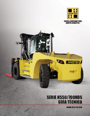 Carrelli elevatori fuoristrada Hyster H550HDS