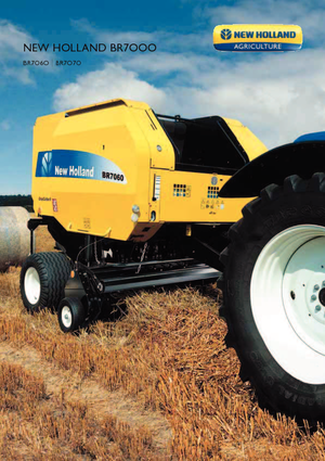 Rotopresse New Holland BR7070 Raffer