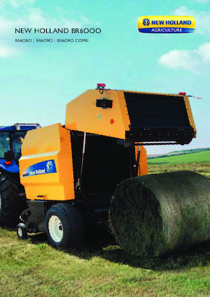 Rotopresse New Holland BR6090 Crop Cutter