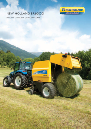 Rotopresse New Holland BR6090 Crop Cutter