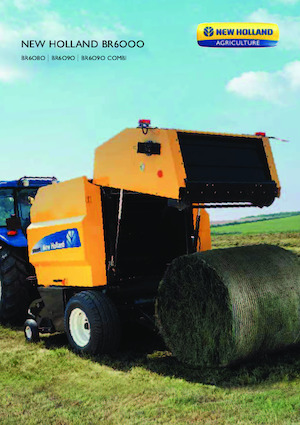 Rotopresse New Holland BR6090 Crop Cutter