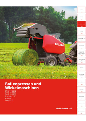 Rotopresse Unia DF 1.7 Z 