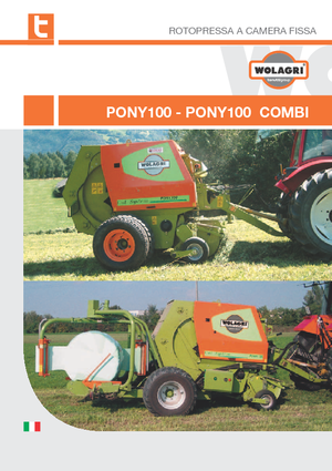 Rotopresse Wolagri Pony 100 Combi