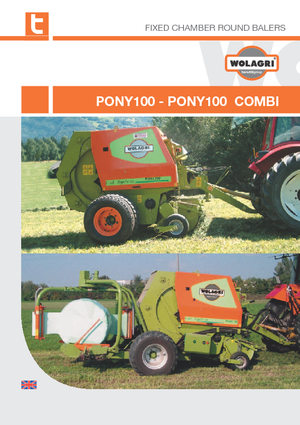 Rotopresse Wolagri Pony 100 Combi