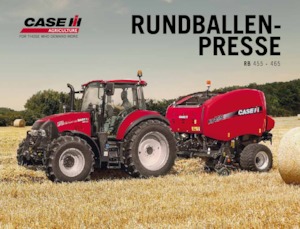 Rotopresse Case IH RB 465 VC 