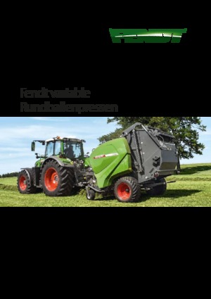 Rotopresse Fendt Rotana 160 V Combi