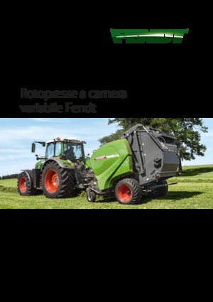 Rotopresse Fendt Rotana 160 V Combi