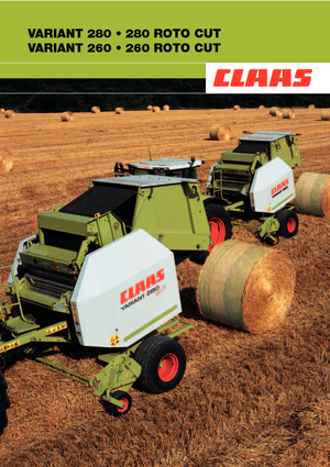Rotopresse Claas Variant 260