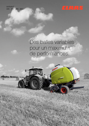 Rotopresse Claas Variant 365 RC Pro