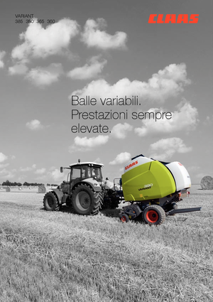 Rotopresse Claas Variant 365 RC Pro