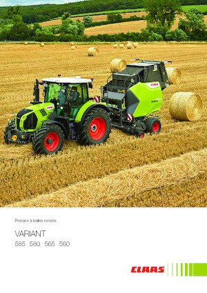 Rotopresse Claas Variant 580 RC Pro