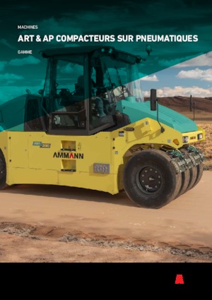 Compattatori stradali statici gommati Ammann ART 280 T4f