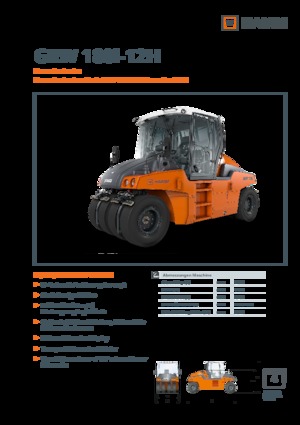 Compattatori stradali statici gommati Hamm GRW 280i-12 H