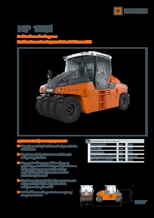 Compattatori stradali statici gommati Hamm HP 180i