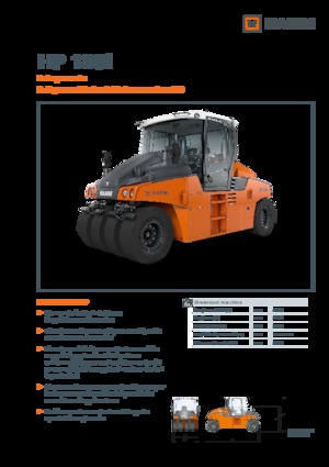 Compattatori stradali statici gommati Hamm HP 180i