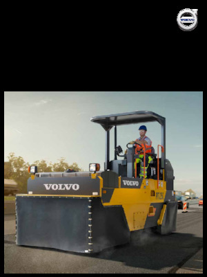 Compattatori stradali statici gommati Volvo PT125C 