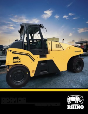 Compattatori stradali statici gommati RHINO RPR109