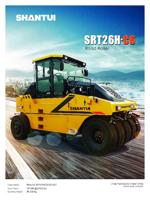Compattatori stradali statici gommati Shantui SRT26H-C6 
