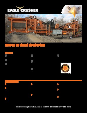 Impianti di riciclaggio calcinacci Eagle Crusher 1000-15 CC