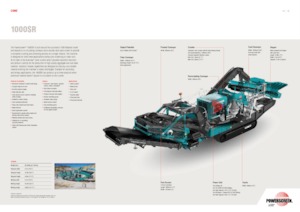 Impianti di riciclaggio calcinacci Powerscreen 1000SR