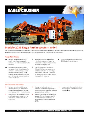 Impianti di riciclaggio calcinacci Eagle Crusher 2036 Eagle