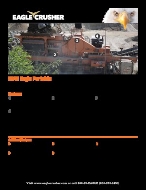 Impianti di riciclaggio calcinacci Eagle Crusher 3242 Eagle