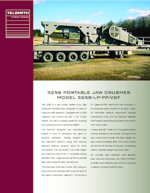 Impianti di riciclaggio calcinacci Telsmith 3258