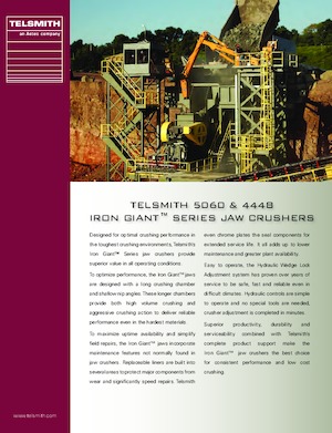 Impianti di riciclaggio calcinacci Telsmith 4448