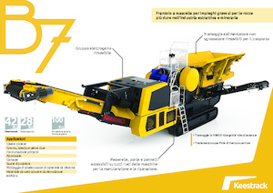 Impianti di riciclaggio calcinacci Keestrack B7