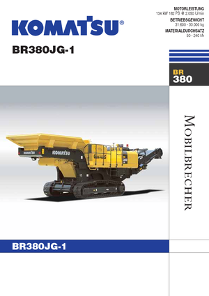 Impianti di riciclaggio calcinacci Komatsu BR380JG