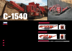 Impianti di riciclaggio calcinacci Terex-Finlay C 1540 P