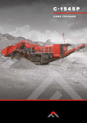 Impianti di riciclaggio calcinacci Finlay C-1545P