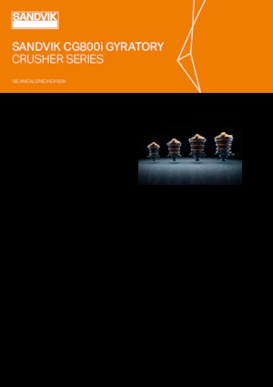 Impianti di riciclaggio calcinacci Sandvik CG820