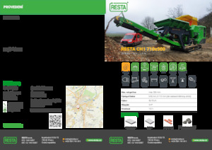 Impianti di riciclaggio calcinacci RESTA CH1