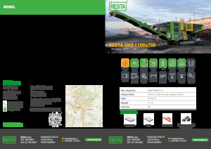 Impianti di riciclaggio calcinacci RESTA CH3