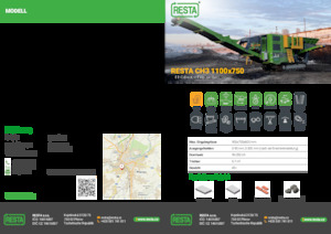 Impianti di riciclaggio calcinacci RESTA CH3