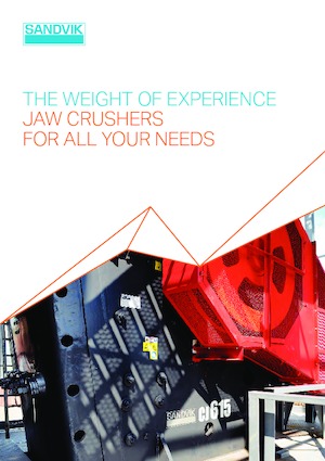 Impianti di riciclaggio calcinacci Sandvik CJ412