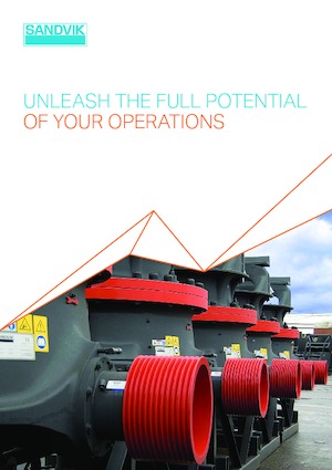 Impianti di riciclaggio calcinacci Sandvik CS660