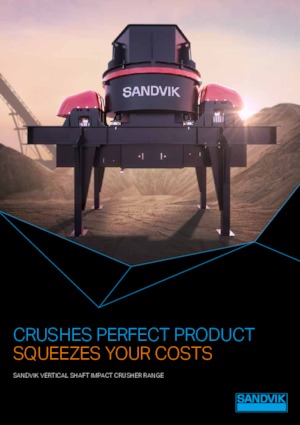 Impianti di riciclaggio calcinacci Sandvik CV216 VSI