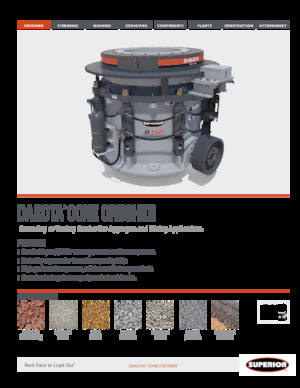 Impianti di riciclaggio calcinacci Superior D350