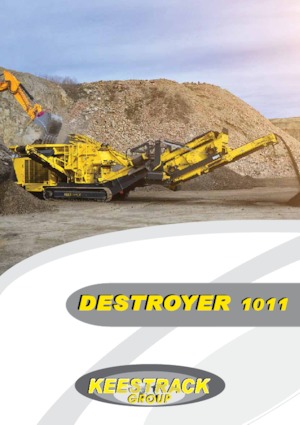 Impianti di riciclaggio calcinacci Keestrack Destroyer 1011