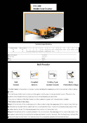 Impianti di riciclaggio calcinacci FABO FTC-200