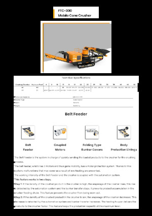 Impianti di riciclaggio calcinacci FABO FTC-300