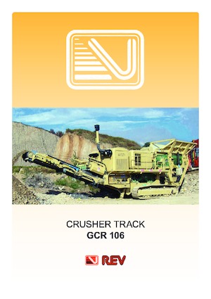 Impianti di riciclaggio calcinacci REV GCR 106